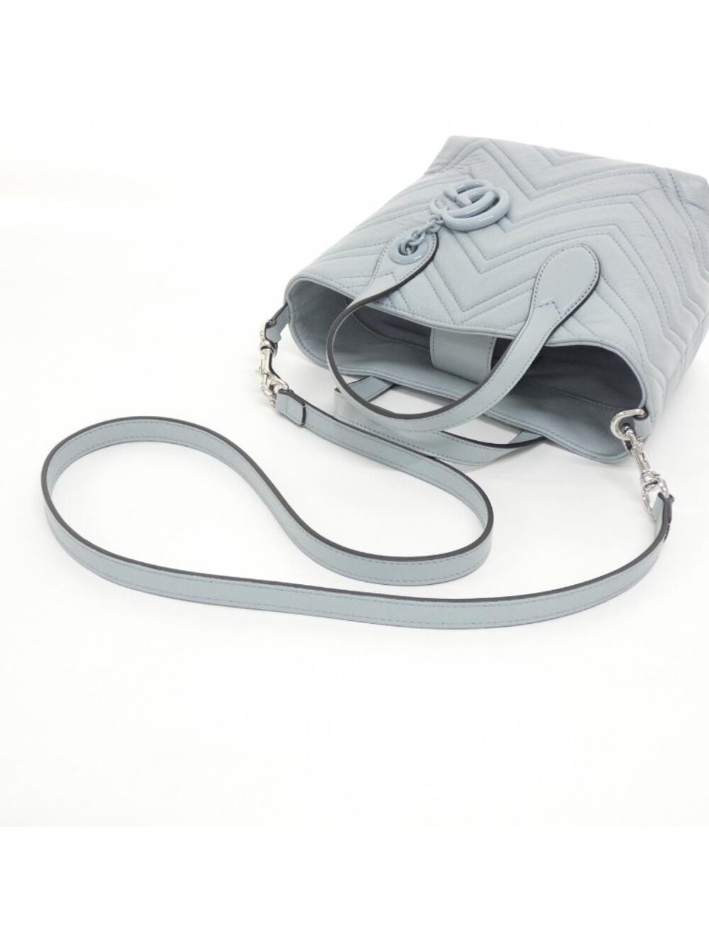 Gucci Bag Handbag Blue - Picture 5 of 6